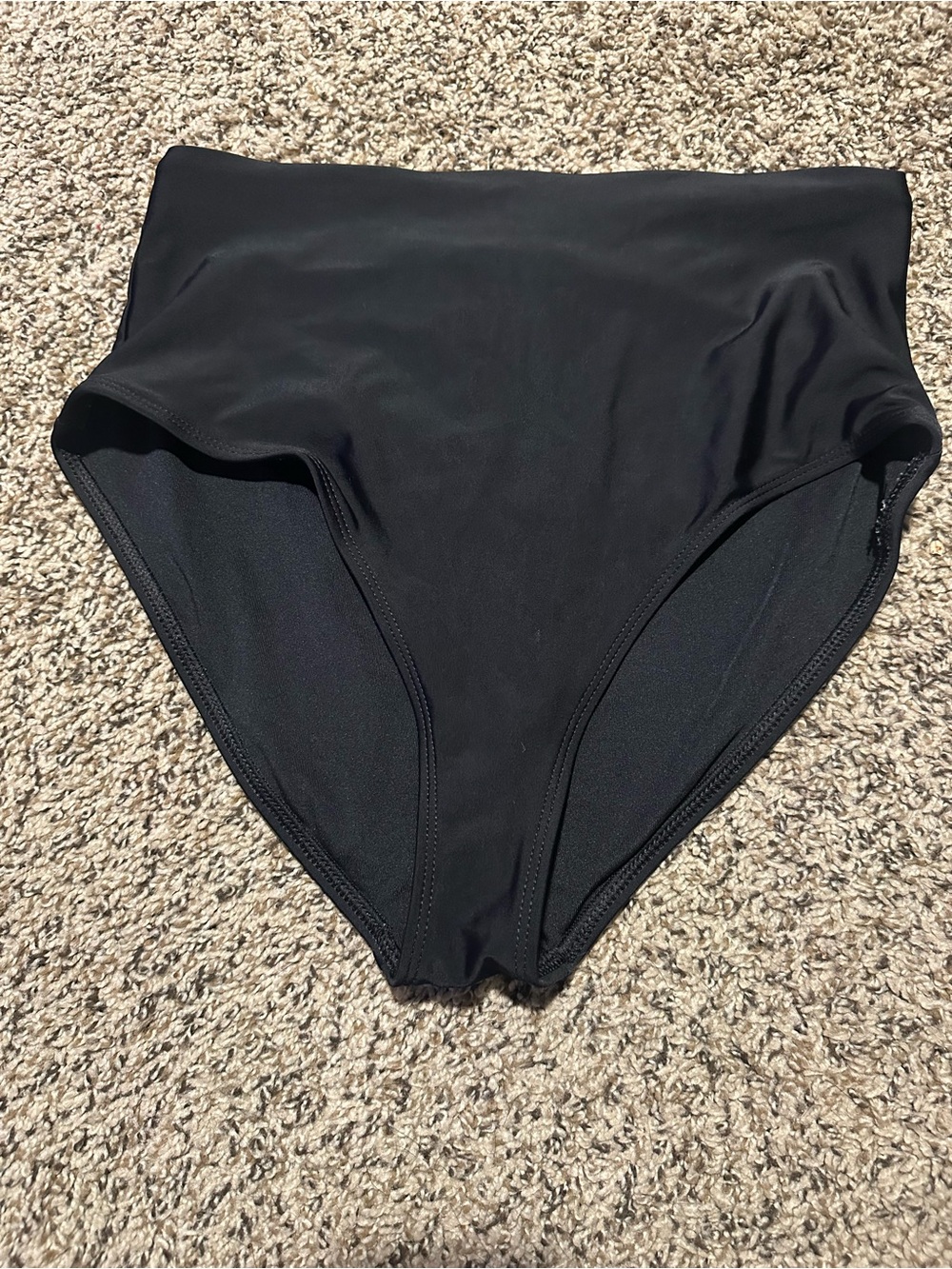 Old Navy Black High-Waist Bikini Bottoms